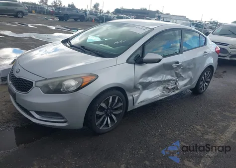 2015 Kia Forte Lx from USA, damaged, VIN KNAFX4A6XF5400298